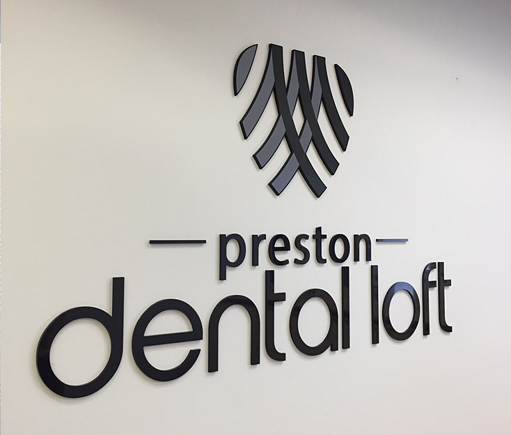 Preston Dental Loft Sign