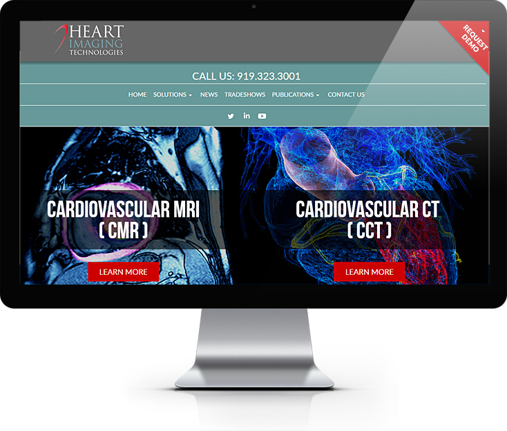 Cardiovascular CT Imaging Website Design